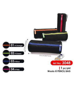 J-3048 WOOLO PENCIL BAG