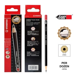 STABILO 28812 EXAM GRADE 2B PENCIL 2.6mm    