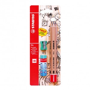 STABILO 362HBBL3P1 JUMBO PENCIL SET    