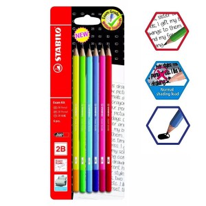 STABILO 288GBL6 EXAM GRADE PENCIL(6)    