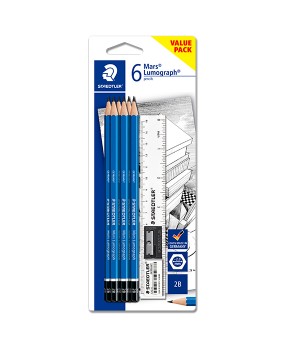 STAEDTLER 100SETBK-MY LUMOGRAPH 2B SET   