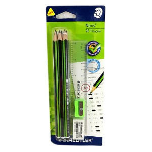 STAEDTLER 118 SBK-4 PENCIL NORIS 2B SET 7PC (GN)   