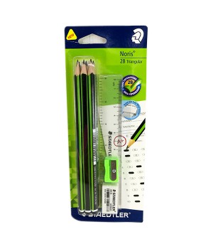 STAEDTLER 118 SBK-4 PENCIL NORIS 2B SET 7PC (GN)   