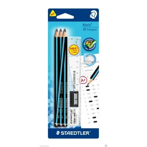 STAEDTLER 118 SBK-3 PENCIL NORIS 2B SET 7PC (BL)     