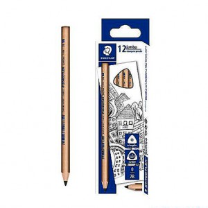 STAEDTLER 119N-2B JUMBO TRIANGLE PENCIL(12)    