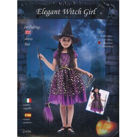COSTUME ELEGANT WITCH GIRL (G-0296) 