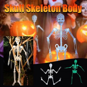 HALLOWEEN 150CM LUMINOUS SKELETON MAN