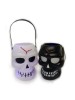 HALLOWEEN SKULL BUCKET WITH LIGHT (2W) 