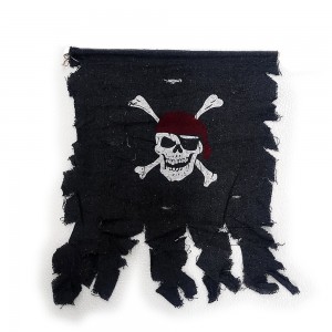 HALLOWEEN PIRATE FLAG 90X76CM 