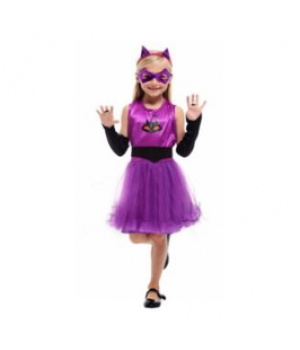 COSTUME PURPLE CAT GIRL G0292