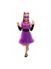 COSTUME PURPLE CAT GIRL G0292