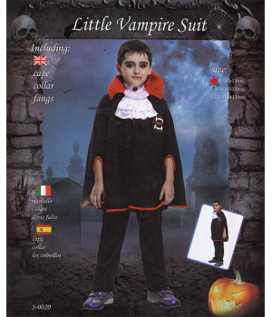 COSTUME LITTLE VAMPIRE S0020 