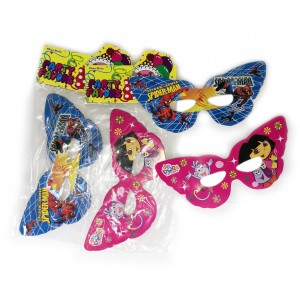 PARTY M.COL.EYE MASK(6) 