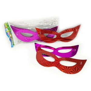 PARTY LASER EYE MASK(12) 