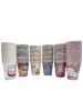 PAPER CUPS WITH DESIGN  9oz (20)