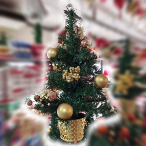 XMAS TREE WITH DECO 30CM (BALL)