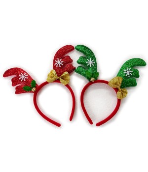 XMAS HAIRBAND (DEER & BELL)