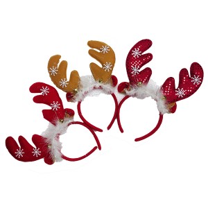 CHRISTMAS HAIRBAND (DEER & EAR) - HX136