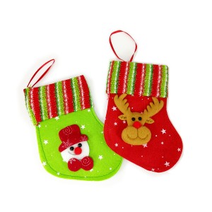 X'MAS SOCK 10x17CM    