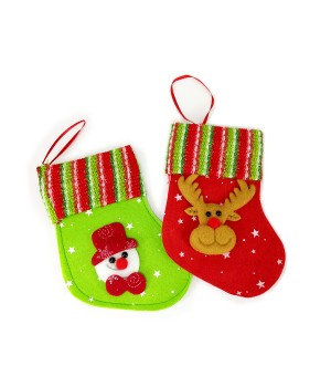 X'MAS SOCK 10x17CM    