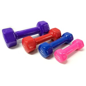 RUBBER COATED DUMBBELL