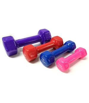 RUBBER COATED DUMBBELL