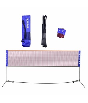 BADMINTON POST & NET-PORTABLE