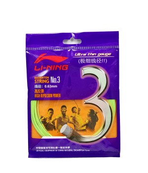 LINING STRING NO3 GUT  LT GREEN  