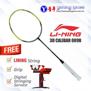 LINING 3D CALIBAR 009B [FREE STRING & OVER GRIP]