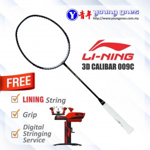 LINING 3D CALIBAR 009C [FREE STRING & OVER GRIP]