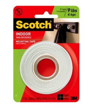 3M-110 INDOOR PERMANENT MOUNTING TAPE