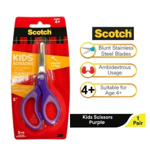 3M SCOTCH 1442B 5" KIDS SCISSORS    