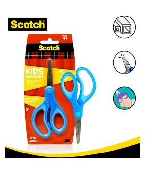 3M SCOTCH 1442B 5" KIDS SCISSORS    