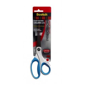 3M SCOTCH 1458TU-MIX 8" PRECISION ULTRA EDGE TITANIUM SCISSORS  