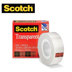 3M-600 TRANSPARENT TAPE