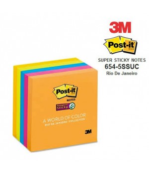 3M 654-5SSUC POST IT®  SUPER STICKY NOTES  