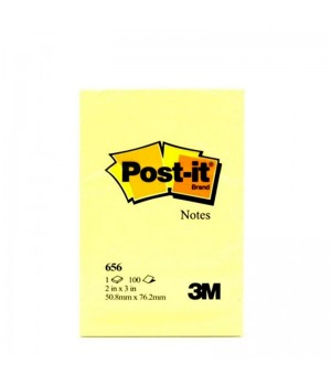 3M 656-YLW POST IT® NOTES  