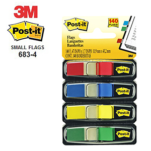 3M POST IT® 683-4 SMALL FLAGS  