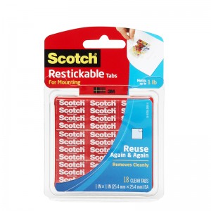 3M R100 RESTICKABLE STRIPS    