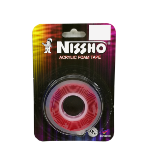 NISSHO 12MMx1.5M ACRYLIC FOAM TAPE 