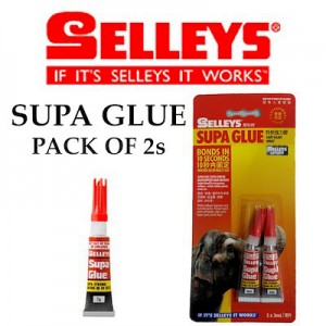 SELLEYS SUPA GLUE (2) 3ml    