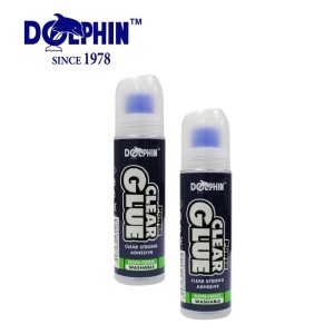 DOLPHIN 504-50ML 2 IN 1 CLEAR GLUE