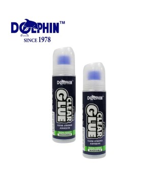 DOLPHIN 504-50ML 2 IN 1 CLEAR GLUE
