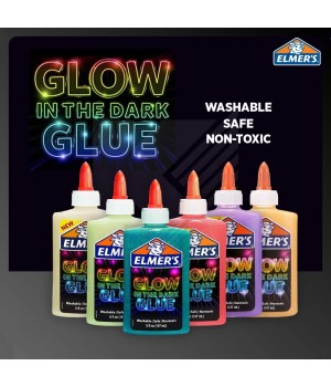 ELMER'S GLOW IN DARK GLUE 147ML