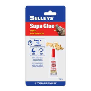SELLEYS SUPA GLUE 3ML  