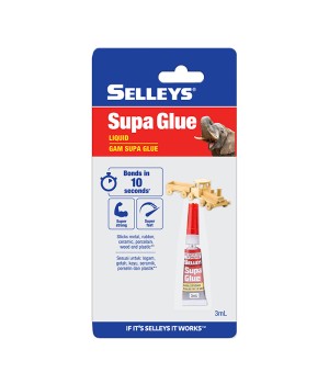 SELLEYS SUPA GLUE 3ML  