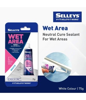 SELLEYS WET AREA WHITE 75G   