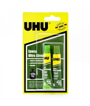 UHU 37550 EPOXY ULTRA STRONG  2X10ML  