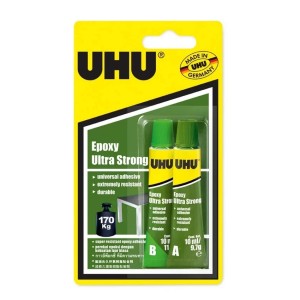 UHU 37550 EPOXY ULTRA STRONG  2X10ML  