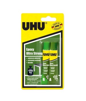UHU 37550 EPOXY ULTRA STRONG  2X10ML  